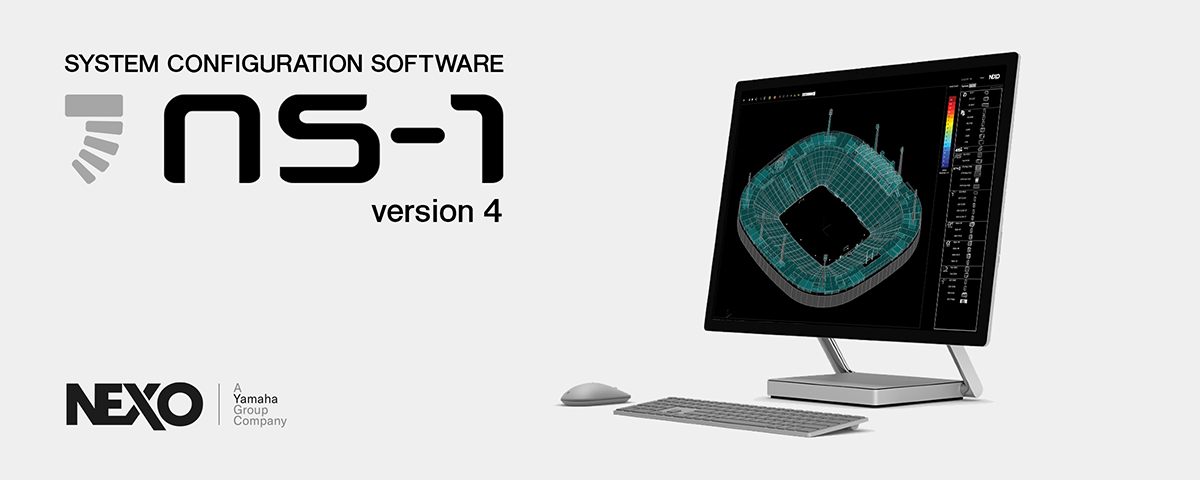 NEXO公司更新NS-1系统软件以集成梦之城扬声器系统和AFC Design Assistant