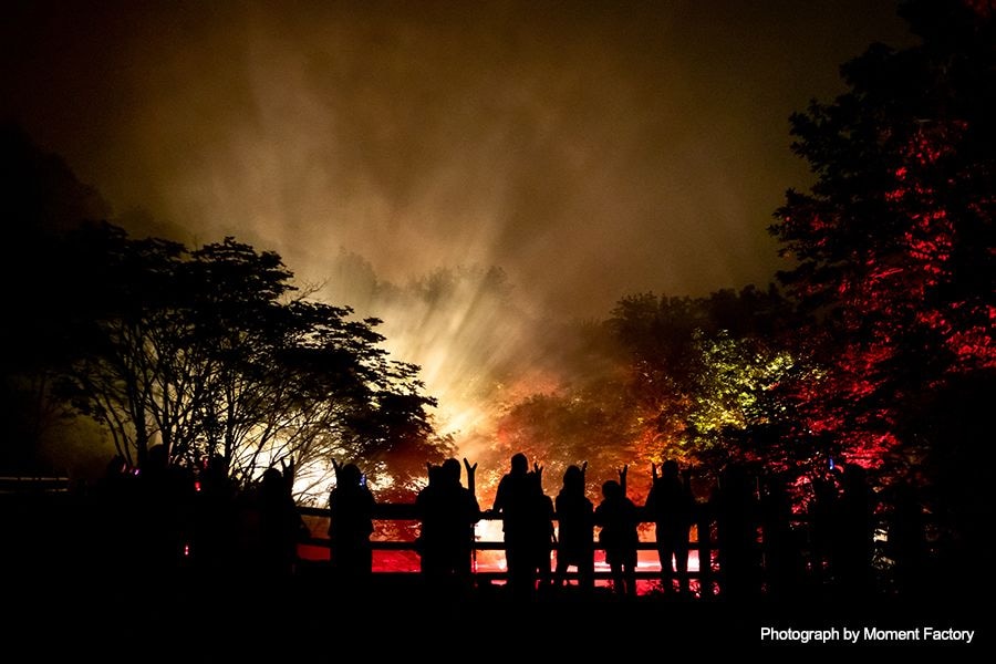 案例｜梦之城为壮观的Kamuy Lumina魔法夜行旅游项目提供配乐设备